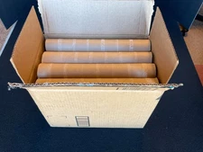 Lot of 20 Empty Paper Towel Rolls Cardboard for Arts Crafts School Seedlings