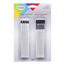 Testor Corp. 20 Piece Economy Assorted Brush Set TES281177 Paint Brushes