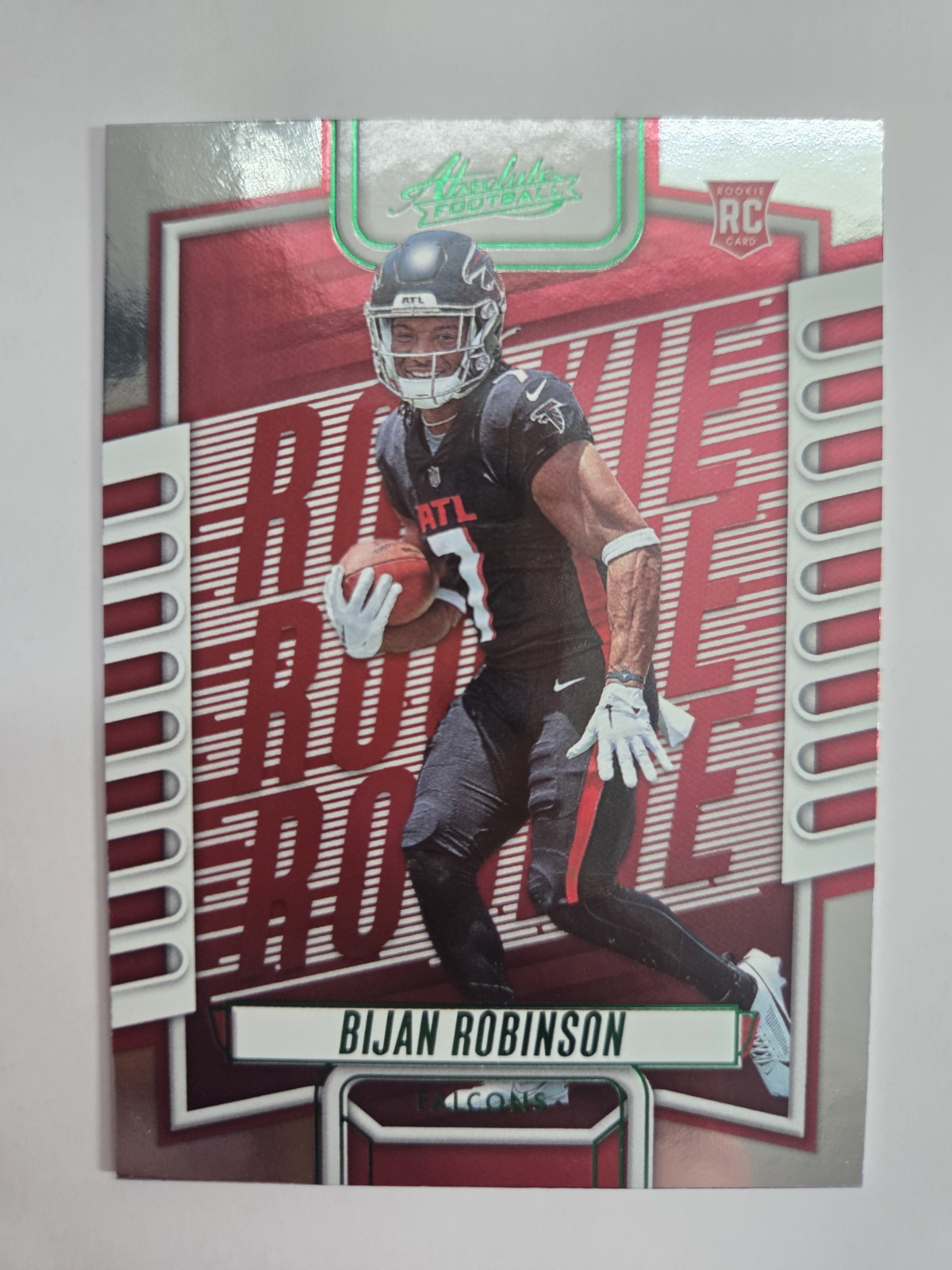 2023 Panini Absolute - Rookies Bijan Robinson #106 Green (RC)