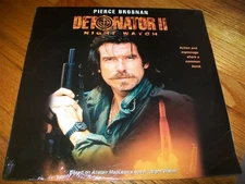 DETONATOR II: NIGHT WATCH Laserdisc LD BRAND NEW SEALED PIERCE BROSNAN STARS!