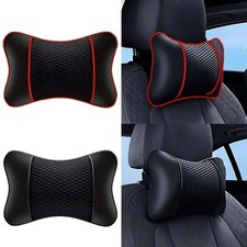 12p Premium Car Seat Head Neck Rest Support Cushion Pad Headrest Bone Pillow Us