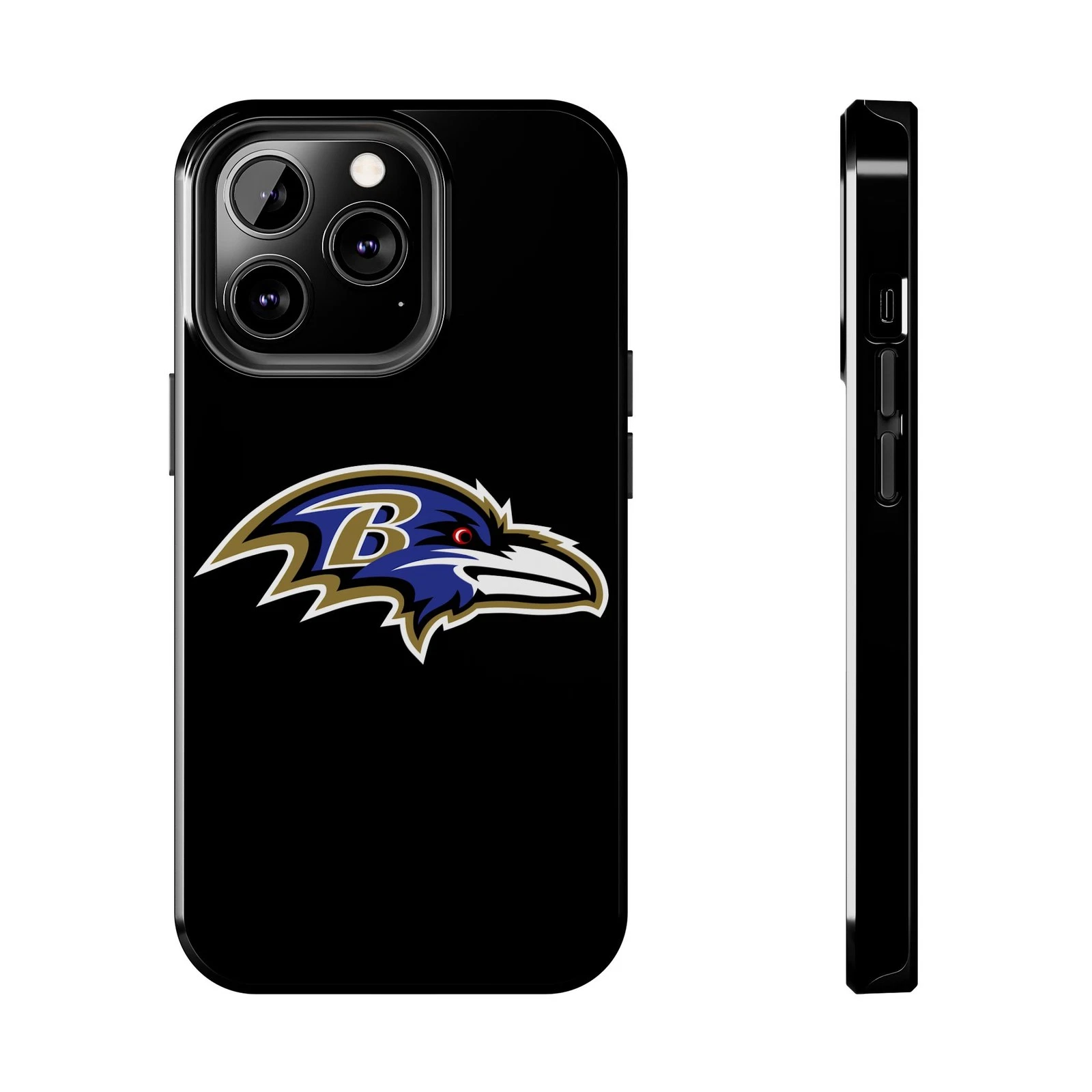 Baltimore Ravens Phone Case for iPhone Durable Football Fan Style