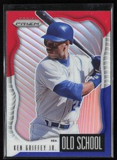 Ken Griffey Jr. 2021 Prizm - Old School Red/White/Blue Prizm #OS-2