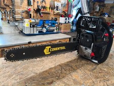 sehr LEICHTE + starke 3,5 PS Benzin Kettensäge Motorsäge 45cm Schwert 58cc NEU