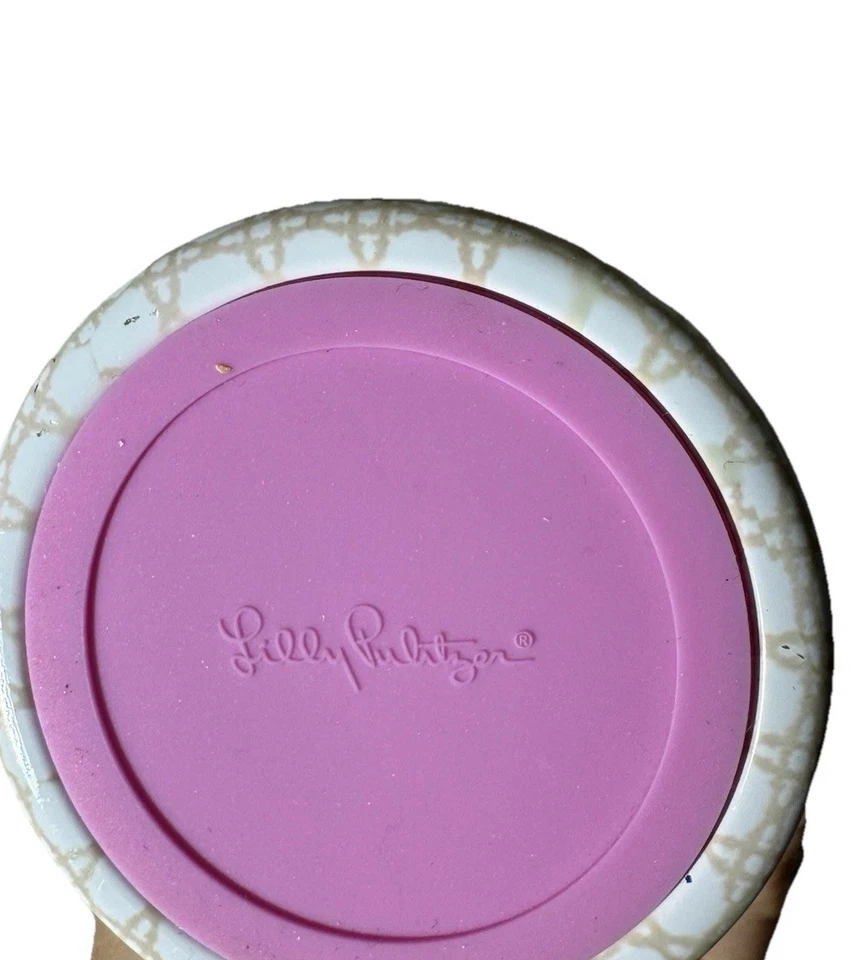 Botella de agua de acero inoxidable Lilly Pulitzer imán de pollito 29 OZ tapa aislante Foto 4 de 4