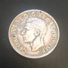 Canada 1939 $1 Silver Dollar Coin Parliament KM#38 King George VI