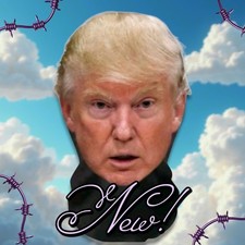 President Donald Trump Breathable Costume Mask Full Face Halloween Cosplay MAGA