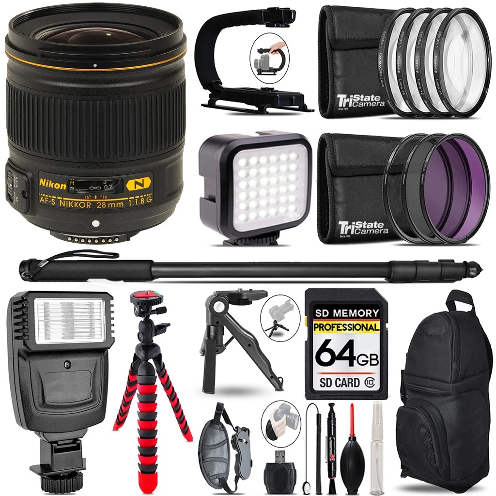 Nikon f/1.8 Camera Lenses 28mm Focal for sale | eBay