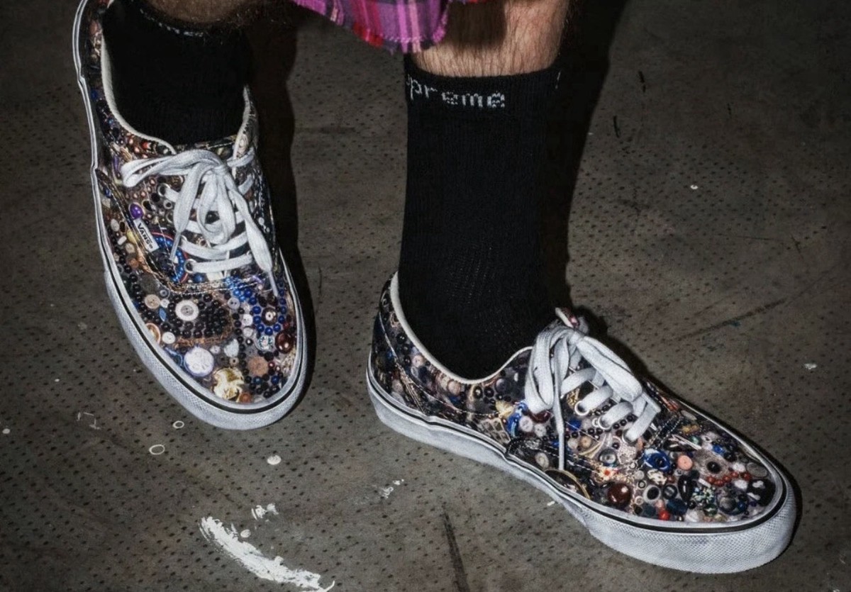 Supreme x Vans Era x Mike Kelley Black Men's Size 10.5 Confirmed