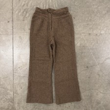 Vintage Women  s Wool Bell Bottom Flare Pants 1960s Union Made 26x27.5 USA 60s