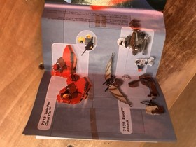 7201 lego FINAL DUEL II star wars INSTRUCTION BOOKLET ONLY retired 2002 original