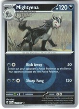 Mightyena (Energy Symbol Pattern) 129/217 ME: Ascended Heroes Reverse Holofoil