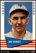 1961 Fleer #139 Bob Shawkey Yankees 7 - NM