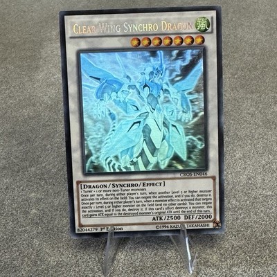 Clear Wing Synchro Dragon (Ghost Rare) CROS-EN046 Crossed Souls 1st Edition