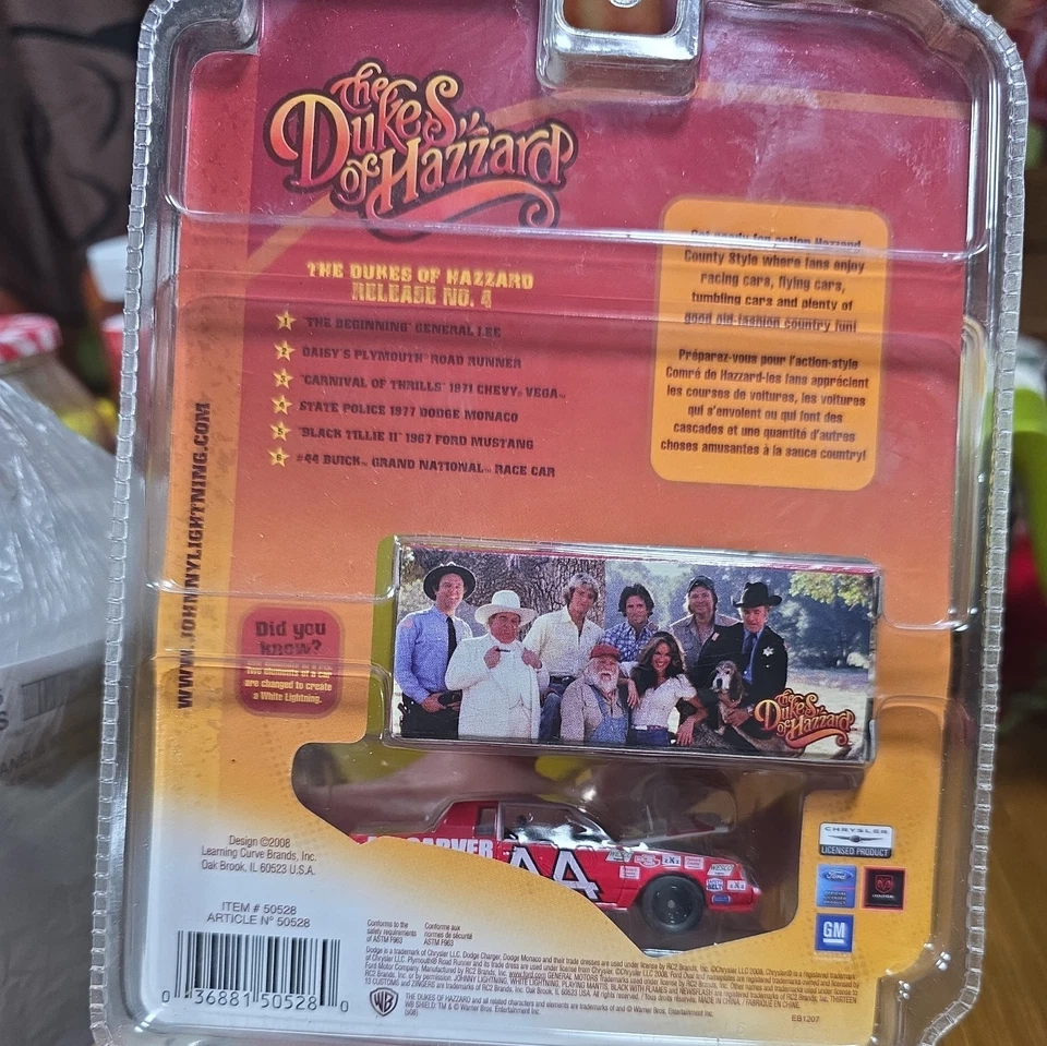 Johnny Lightning - The Dukes of Hazzard #44 Buick Grand National Race Car - Image 2 of 3