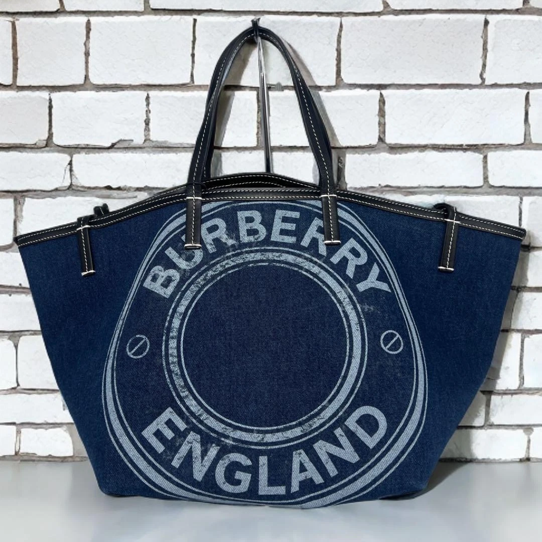 Burberry Denim Exterior Bags & Handbags for Women for sale | eBay
