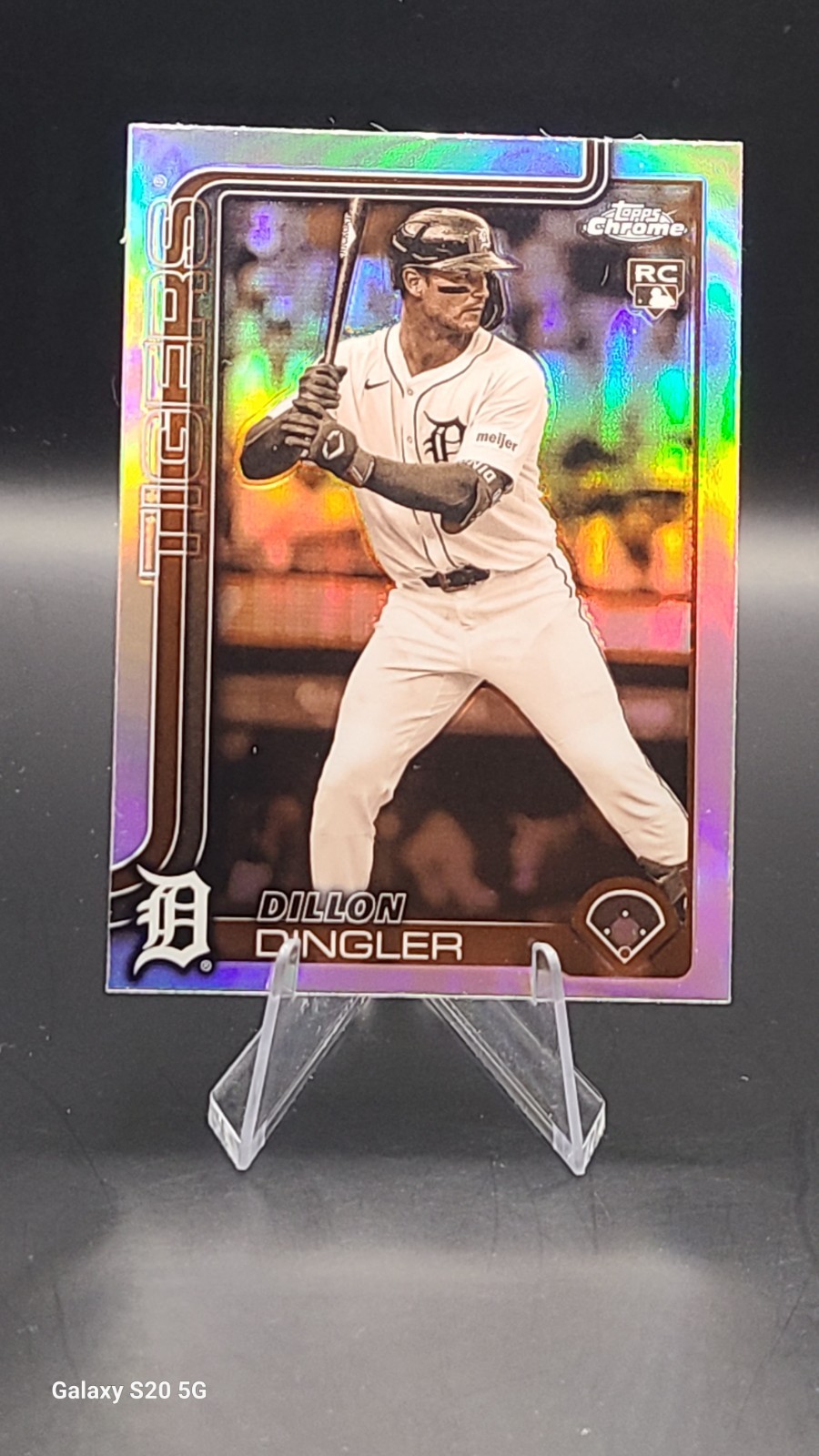 2025 Topps Chrome - Dillon Dingler #274 Sepia Refractor (RC)