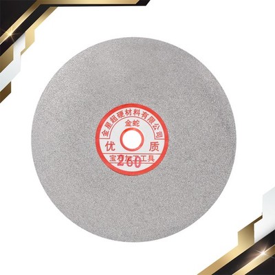 Diamond Sanding Grinding Disc 6'' Grits 260 5/8'' Arbor Hole Flat Lap Wheel Disk