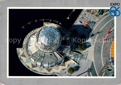 Expositions Expo 86 Vancouver Canada Expo Centre Aerial View 