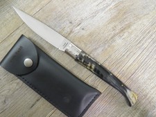 COLTELLO  27,5 CM SARDEGNA SARDO MANICO corno di montone  pattada PATTADESA