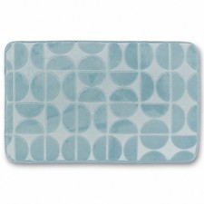 Memory Foam Bath Mat Non-Slip Bathroom Rug Embossed 20x32 in