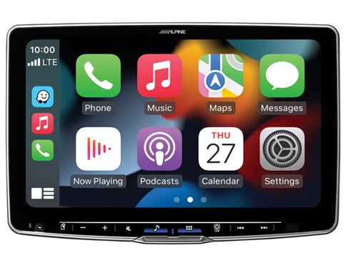 Alpine iLX-F511 9" Multimedia Receiver 1-DIN with Apple CarPlay & Android Auto - Image 3 of 4