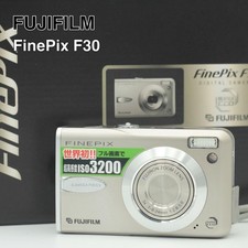 FUJIFILM FinePix F30 Silver With Box Charger With Charger From Japan