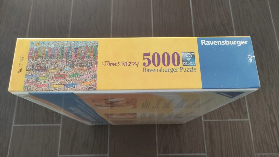 James Rizzi Ravensburger Puzzle 5000 Pezzi No. 17427 Nuovo Sigillato #2 - Image 4 of 4