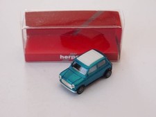 Herpa 1/87 herpa Mini Cooper Soft Top BLUE METALLIC/WHITE