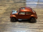 1967 hot wheels redline custom VW bug Bright Orange