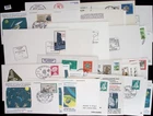 # GERMANY - 100 FDC, COVER, POSTCARD - SPACE