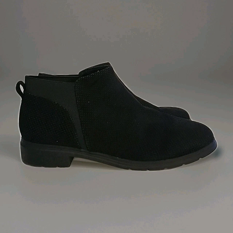 Dr. Scholl's Nonstop Women’s Ankle Boots Size 11 Black Comfort Casual Zip Bootie - Image 2 of 4