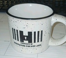 Taza de café de la cárcel del condado de Hernando policía policía policía