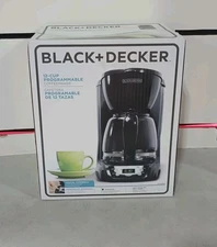 BLACK+DECKER DLX1050B 12-Cup Programmable Coffeemaker, Black