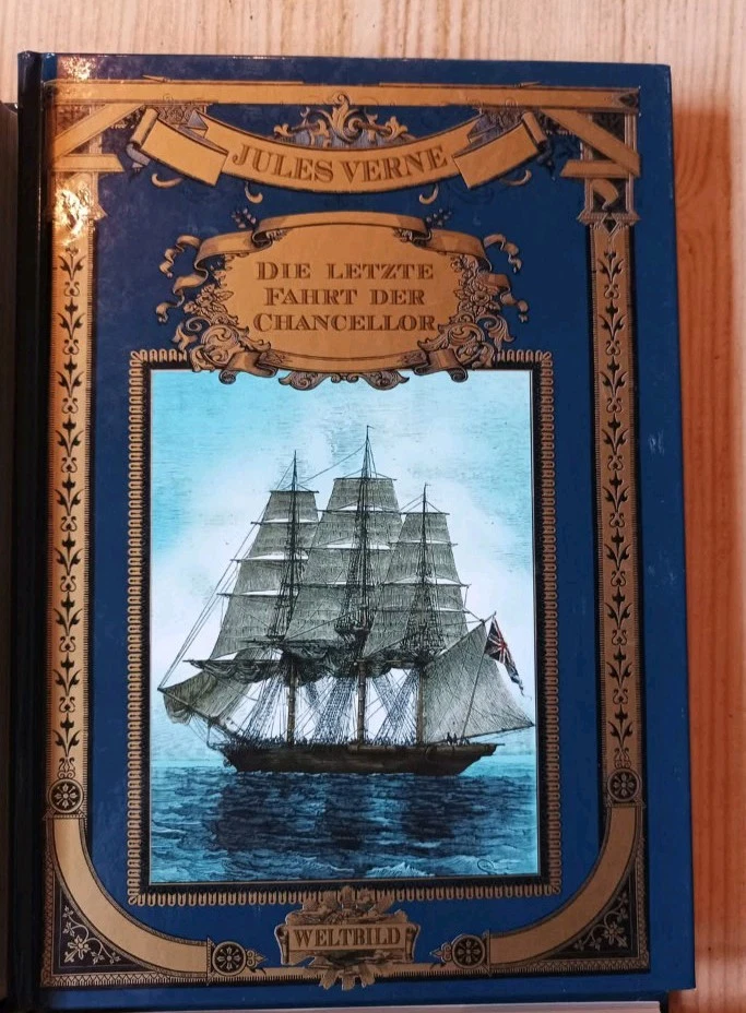 🍀Jules Verne- 4 x Weltbild Sammler Edition/ Ein Kapitän von Fünfzehn Jahren usw - Bild 2 von 4
