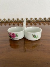 Meissen exklusives Gewürzgefäß / Saliere / Menage Rote Rose...............TOP !!