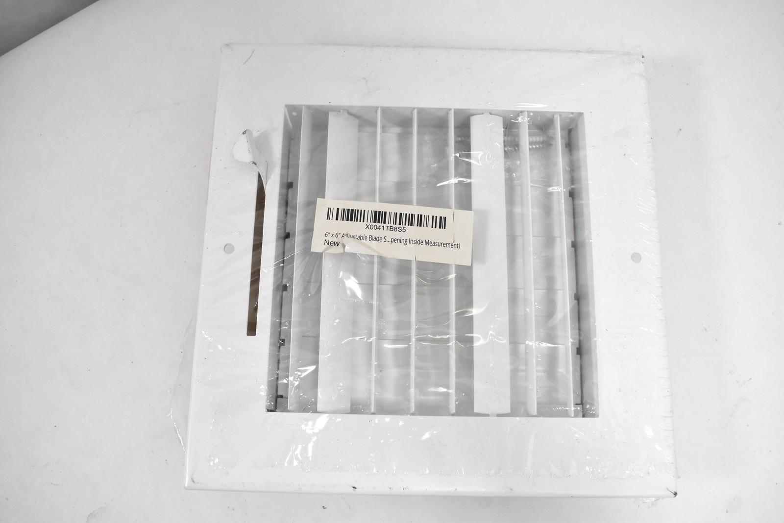 Lot of 6 KozziAir 6x6 Adjustable Blade Ceiling Wall Air Vent Register Grilles