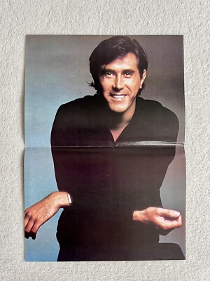 Bryan Ferry 1977 Roxy Music Swedish Poster Music Magazine 1970s