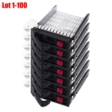 Lot 373211-001 3.5" SATA/SAS Tray Caddy HP DL320S MSA60 DL380 G5 G6 ML350 DL360