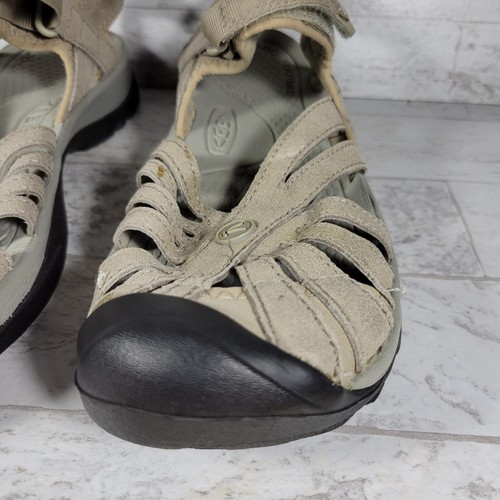 Keen Damen Rose wasserdichte Sandalen Aluminium neutral grau 1010998 Größe 10 - Bild 4 von 12