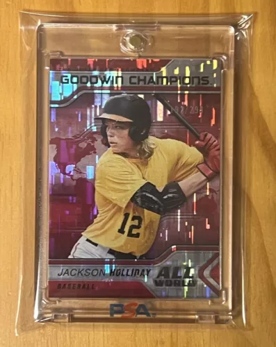 JACKSON HOLLIDAY 💎RISING SUPERSTAR !!!✨ROOKIE✨LIMITED (#192/299) REFRACTOR CARD