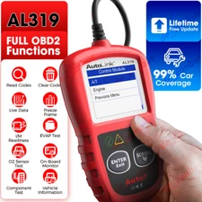 Autel Autolink AL319 OBD2 Scanner Code Reader Tool For Ford GM Toyota BMW BENZ