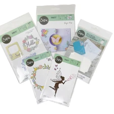 Sizzix Thinlits Cutting Dies Spring Bundle Butterfly Flower Wreath Fairy NEW