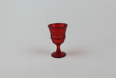 Vintage Argus Ruby Red by FOSTORIA   4 7/8'' Wine Glass   8 AVAILABLE