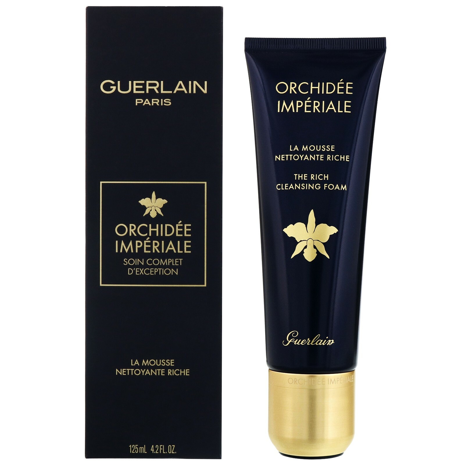 GUERLAIN ORCHIDEE IMPERIALE MOUSSE NETTOYANT 125 ML detergente sigillato nuovo