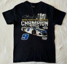 Hendrick Motorsports Mens Medium 2020 NASCAR Cup Chase Elliot T-shirt Black EUC