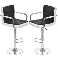 2pcs Jinsi Nan Bar Stools 360-degree Rotating Bar Stool Freely Lifting Barstool