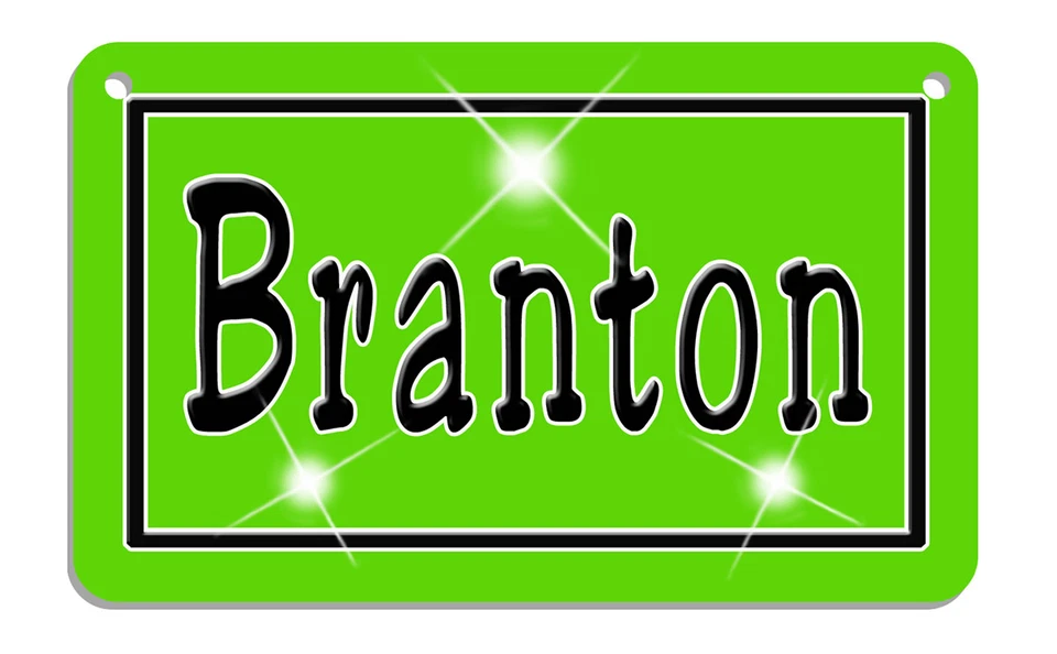 Bicycle License Plate Small Wagons Toys Bikes Personalize Girls Boys Many Colors - Image 2 of 4