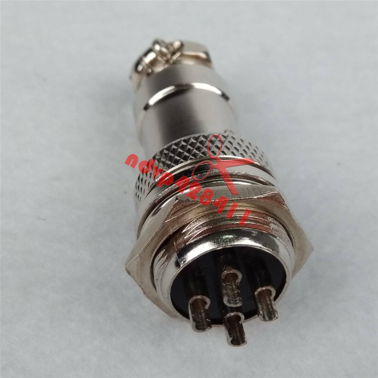 1PCs 4Pin Male Female Panel Chassis Harness AC-DC Power Connector Kit 1 ...