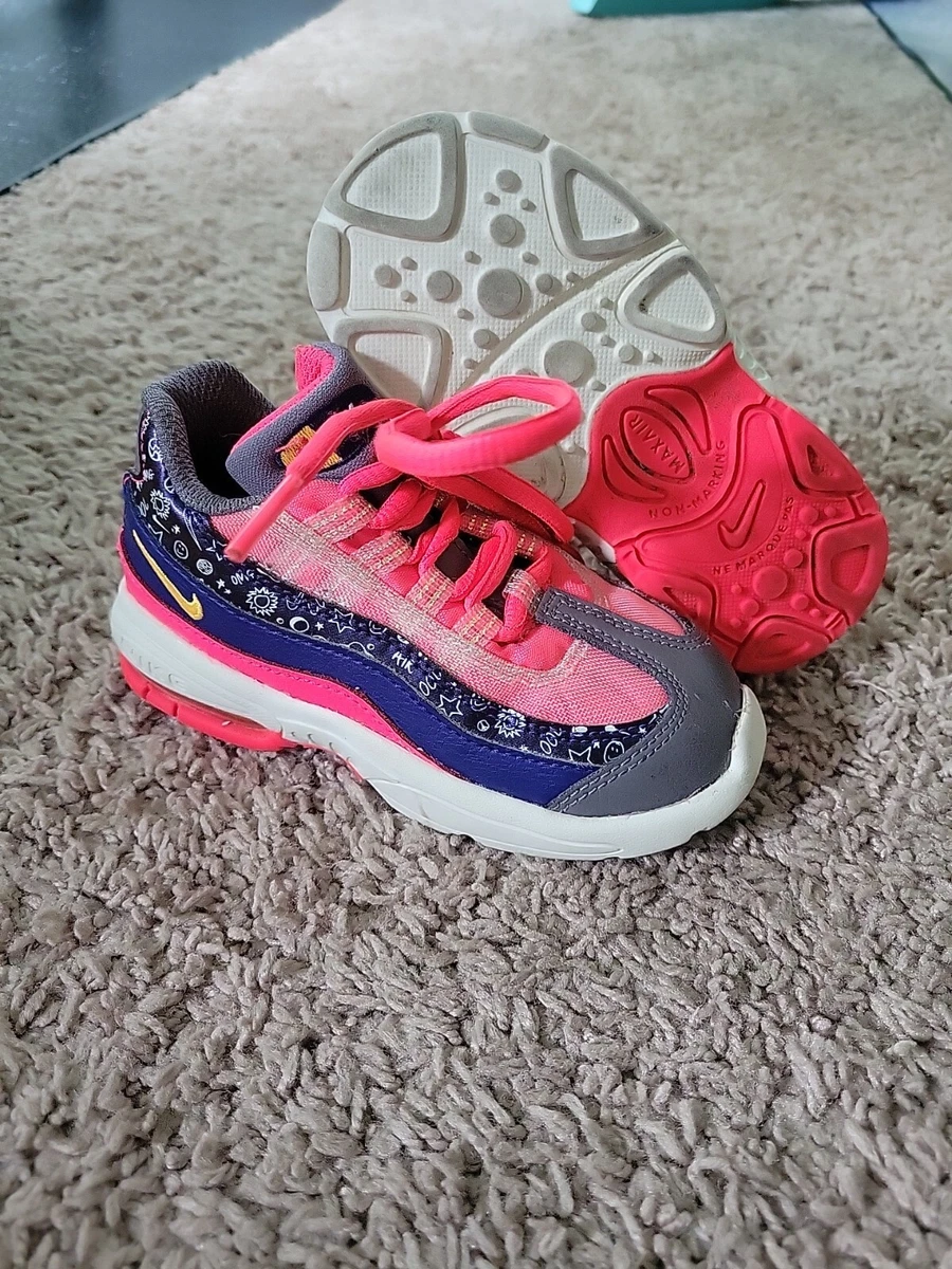 Nike air max 95 GS C19938 500 Toddlers Size 8C Regency Purple